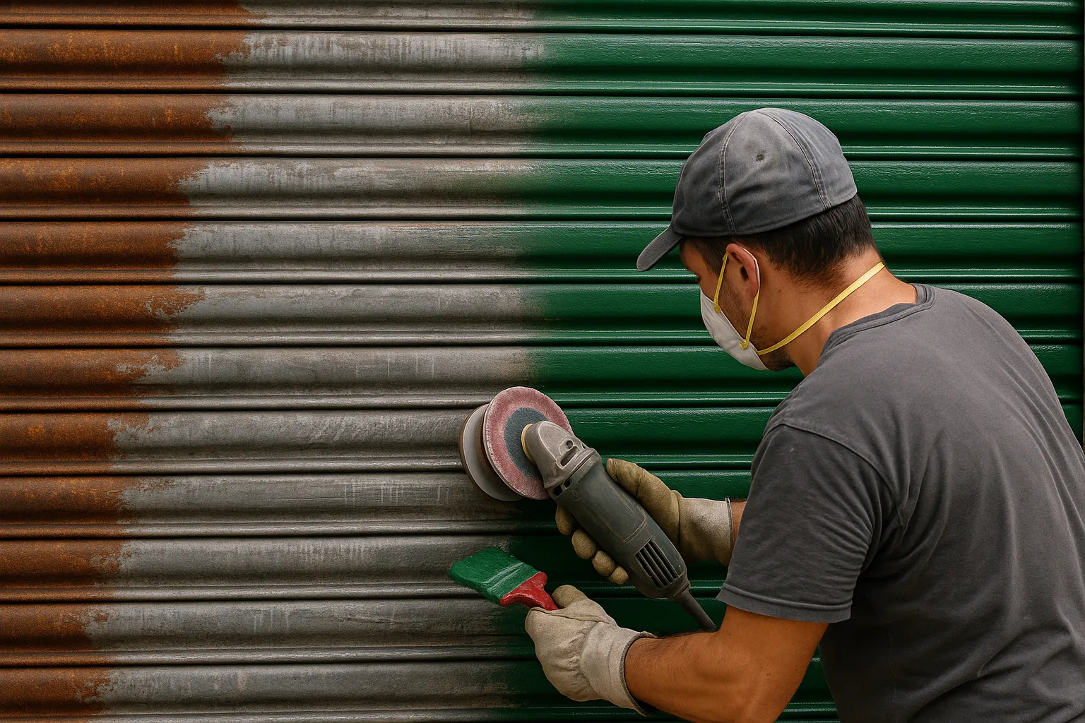 Entreprise rénovation volets métalliques