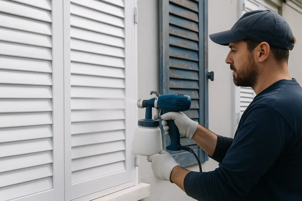 rénovation de vos volets métalliques à des experts