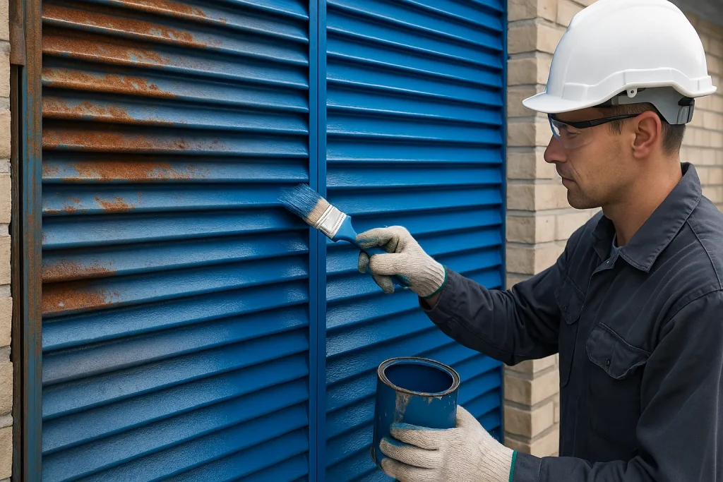 Peinture Volet métallique