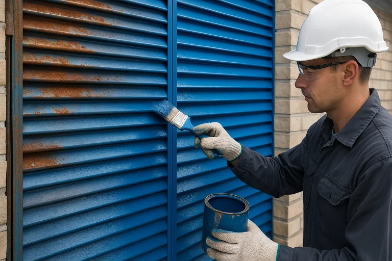 Peinture Volet métallique