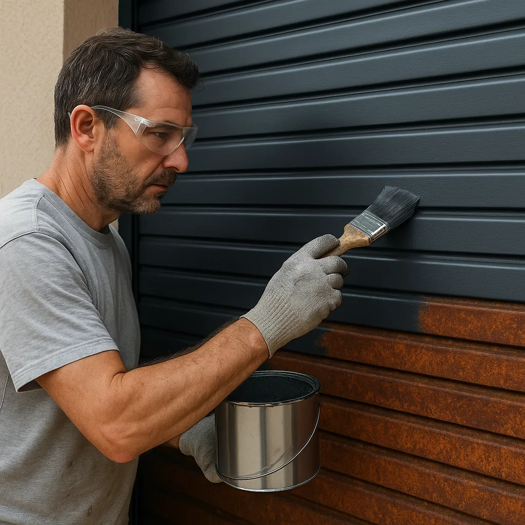 Peinture Volet métallique